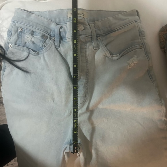 Madewell Size 26 The Perfect Vintage Wide-Leg Crop Jean with Raw Hem | Size 26 - Picture 11 of 12
